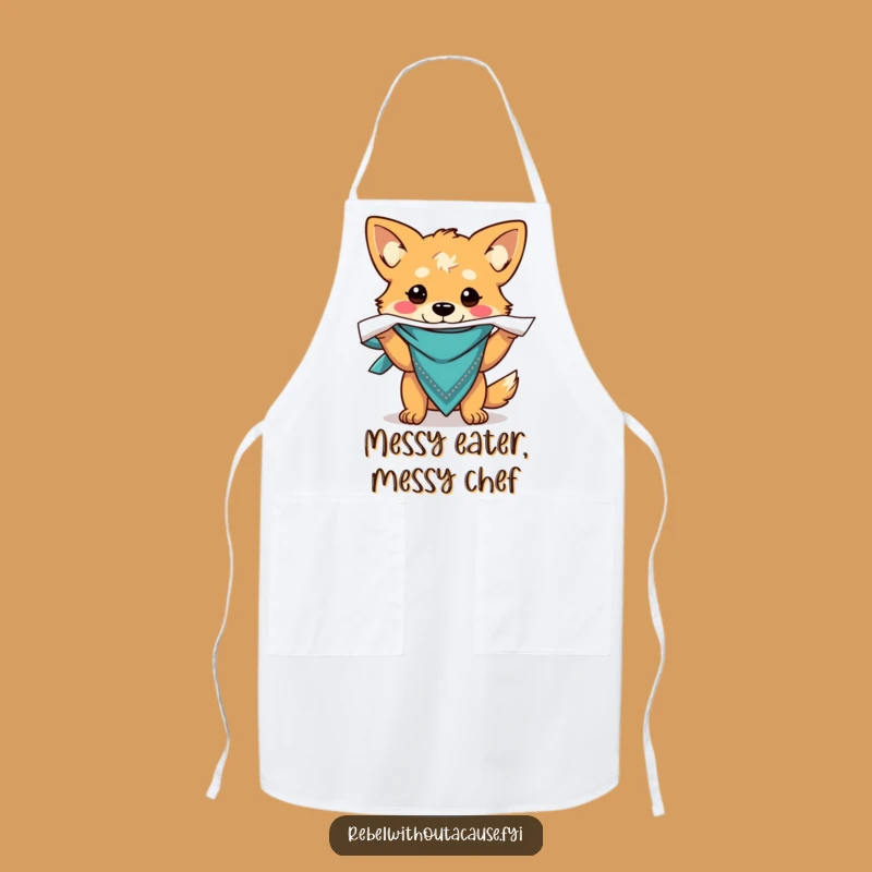 Funny Dog Apron - Cook with Canine Mischief!