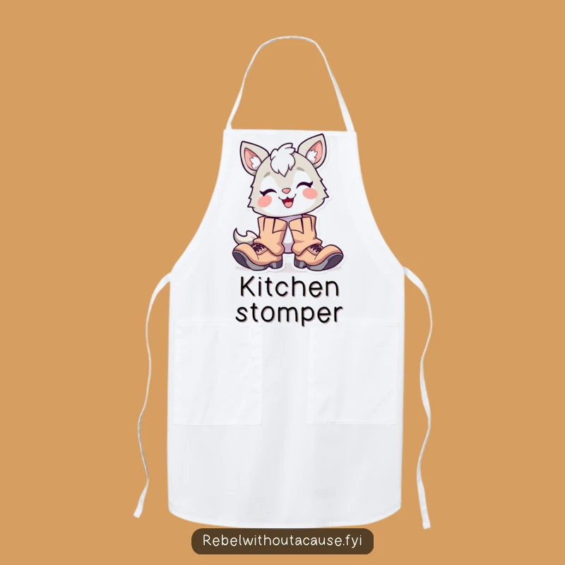 Funny Proud Explorer Animal Apron: Cook Up Adventures in Style