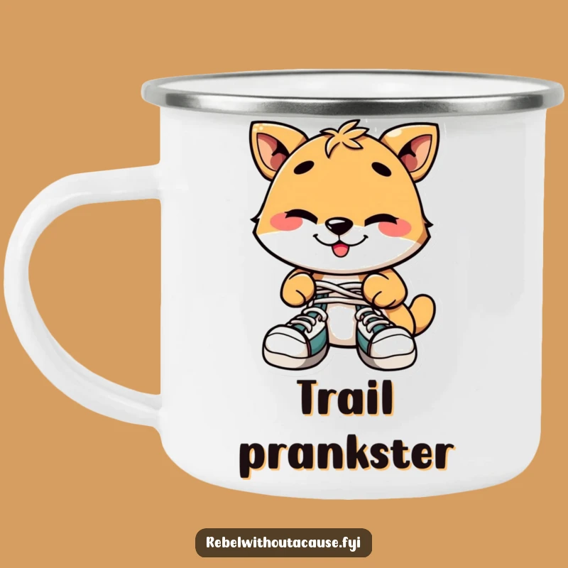 Funny Prankster Animal Camping Mug: Fuel Your Adventures with Laughter