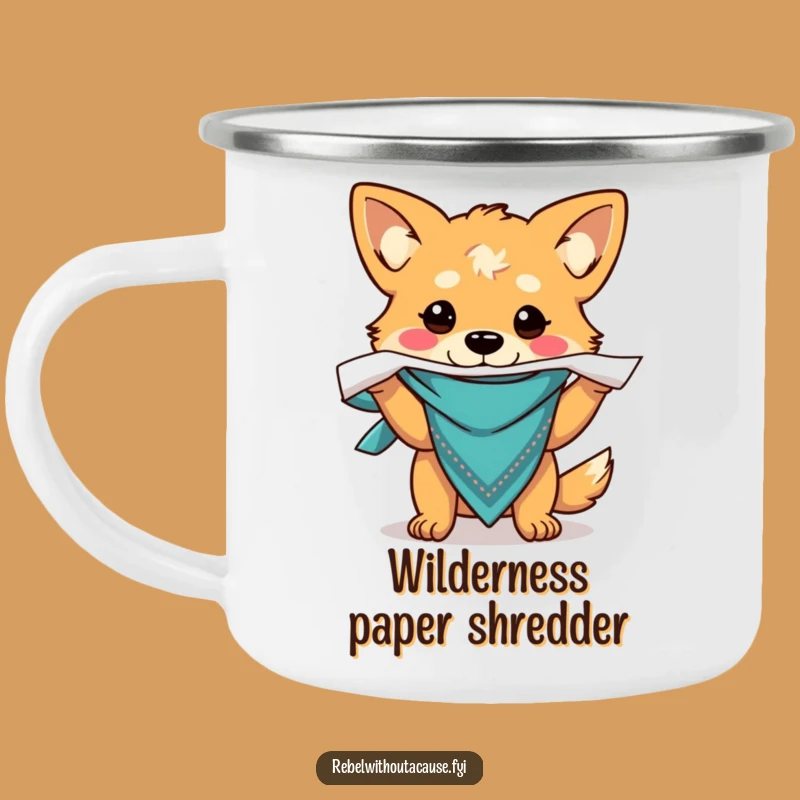 Funny Dog Camping Mug - Adventure Fuelled by Canine Chaos!