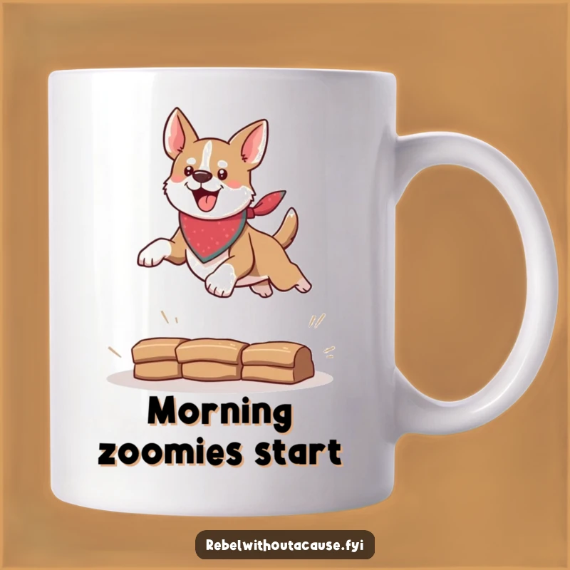 Funny Daring Dog Bandana Mug: A Hilarious Gift for Pet Lovers and Adventurers