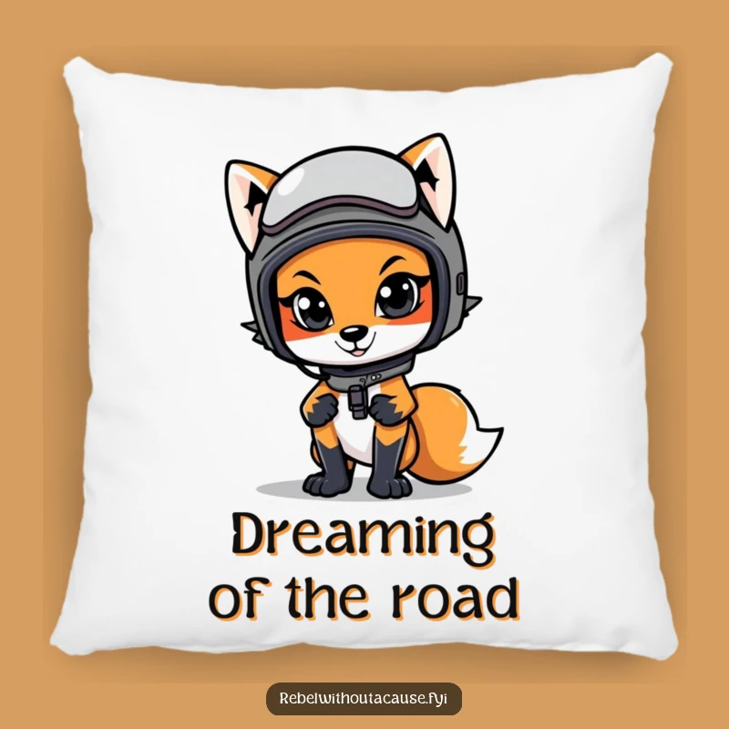 Funny Cool Fox Pillow: Lounge in Style, Hilarious Funny Gift