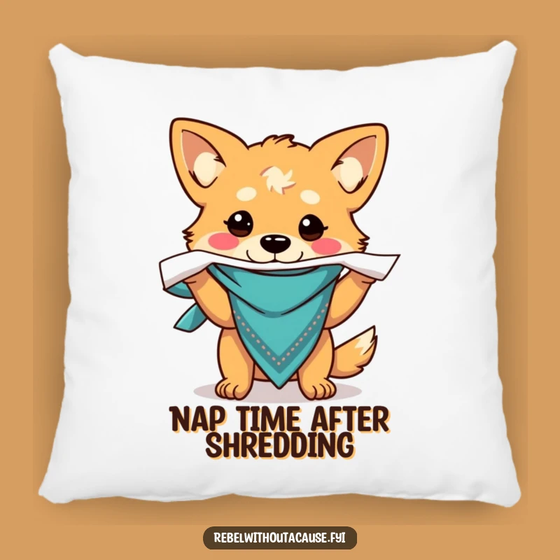 Funny Dog Pillow - Comfy Chaos for Your Couch!