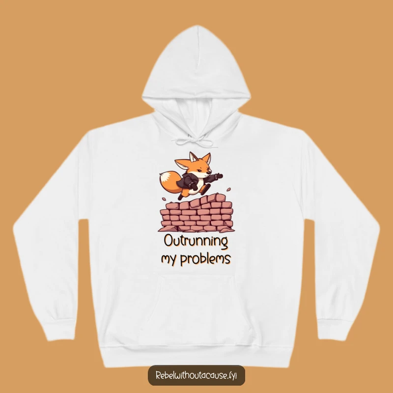 Funny Fearless Fox Leather Jacket Hoodie: Stay Warm on Your Adventures