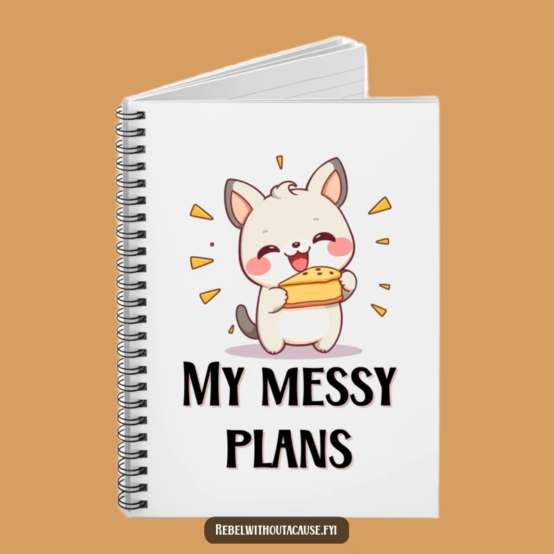 Funny Pie Smash Animal Notebook: Jot Down Your Joyful (and Messy) Ideas