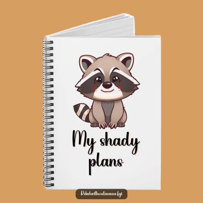 Funny Raccoon Swagger Notebook: Jot Down Your Wildest Ideas!